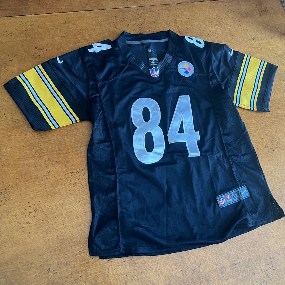 Nike On Field Antonio Brown #84 Pittsburgh Steelers NFL Jersey large kid black